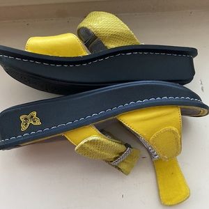 Alegria Womens KAR -108 PG Lite Karmen Lemon Dual Strap
